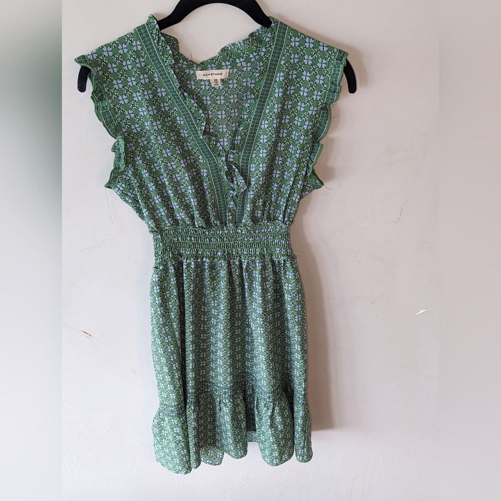 MaxStudio Xs Midi Ruffle Dress - Picture 5 of 11